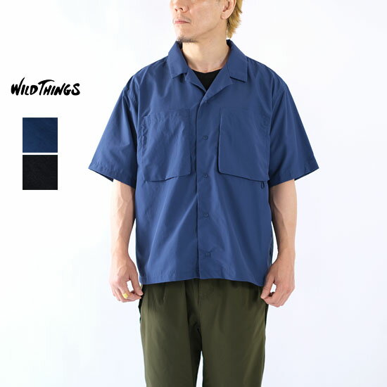 最終プライス ファイナルセール!SALE!40%OFF!! ワイルドシングス WILD THINGS メンズ サプレックス キャンプ シャツ SUPPLEX CAMP SHIRTS WT23008AD《即日発送》【YDKG-ms】【smtb-MS】【返品…