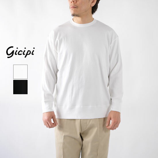 ジチピ Tシャツ メンズ ジチピ GICIPI メンズ コットン クルーネックロングスリーブTシャツ RAZZA ラーッツァ 2303P＊メール便＊《即日発送》【YDKG-ms】