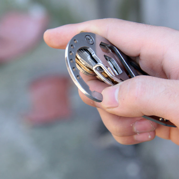 マルチツール カラビナ キーホルダー　多機能 鍵収納【メール便対応】通販格安セール情報　楽天　通販