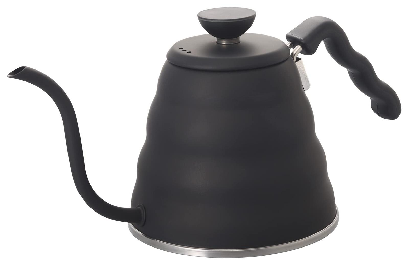 HARIO(ハリオ) V60 ドリップケトル・ヴォーノ 実用容量800mL 直火/IH対応 マットブラック 日本製 プレゼント ギフト 贈り物 VKBR-120-MB