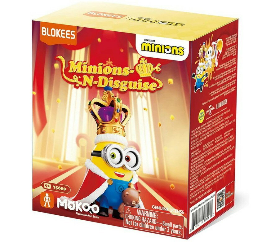Blokees ブロキーズ ミニオンズ Mokoo シリーズ 01 ミニオンズ イン ディスガイズ Minions N Disguise 75600 フィギュア プラモデル 組み立て 可動 変形 3形態 コスチューム 子供 おもちゃ