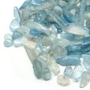アクアマリン さざれ 中粒 100g 天然石 チップ レジン封入に 材料 パーツ 浄化 パワーストーン Aquamarine 母の日 贈り物 ギフト プレゼント(3)