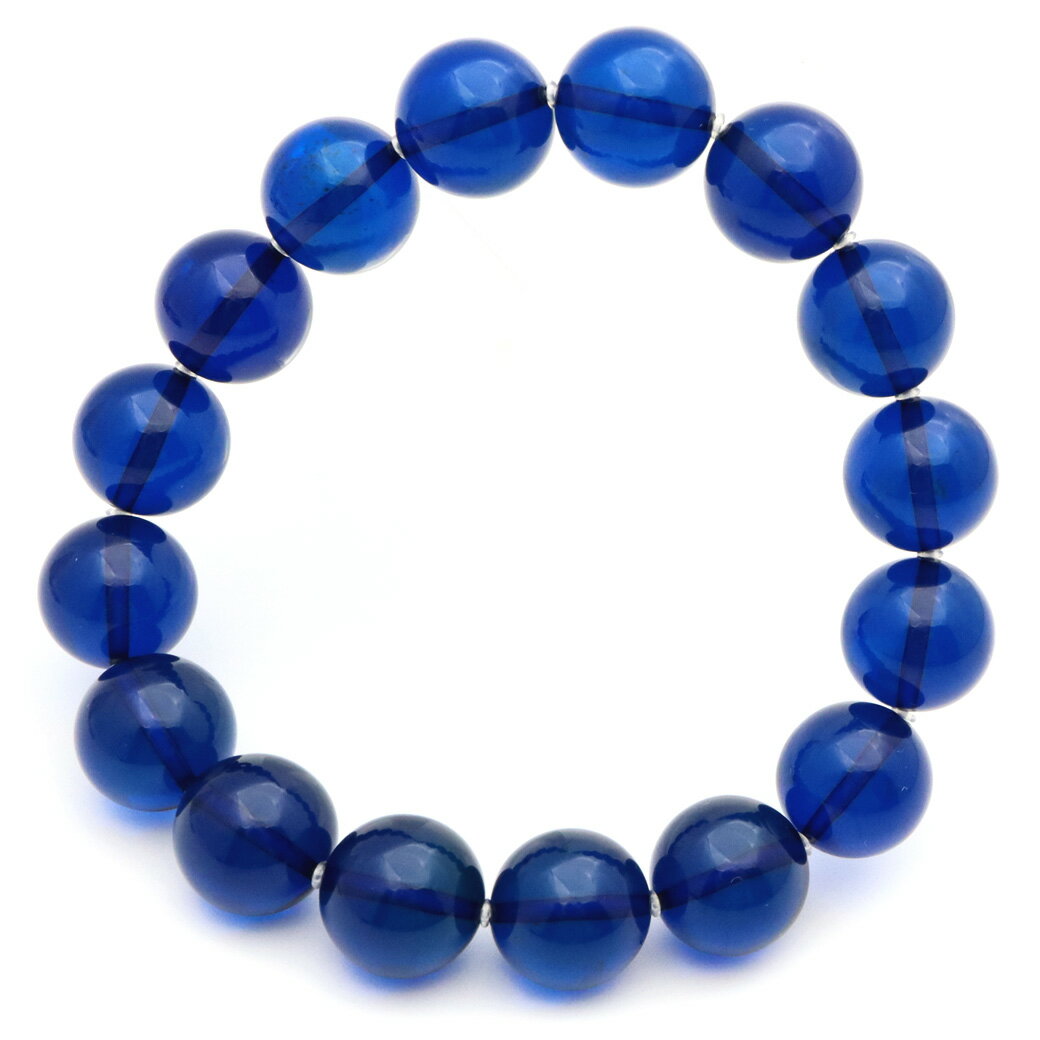 ブルーカラー アンバー ブレスレット 12mmリトアニア バルト海産 バルティックアンバー 琥珀 こはく 天然石 パワーストーン amber 母の日 贈り物 ギ...