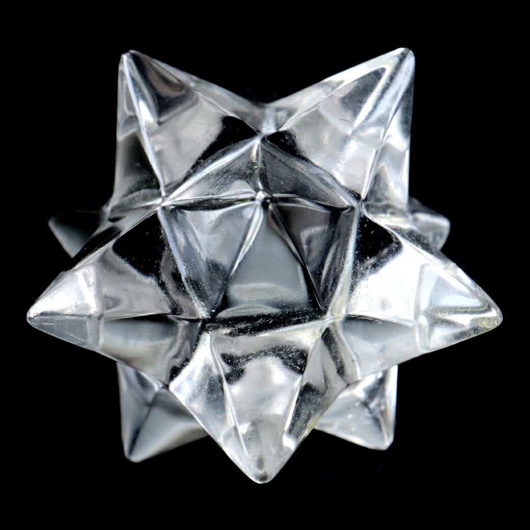 レムリアンシード アステロイド Sサイズ AAA 神聖幾何学 星型12面体 マカバスター 水晶 マルカバスター 置物 置き物 天然石 ブラジル バイーア産 スピリチュアル クリスタル 浄化 1個 クリスマス