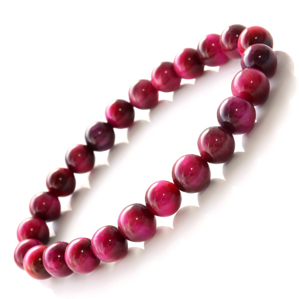 ピンク タイガーアイ ブレスレット 8mm 虎目石 天然石 パワーストーンプレゼント ギフト 贈り物 ピンクタイガーアイ 女性用 厄除け 金運 仕事運 勝負運 ...