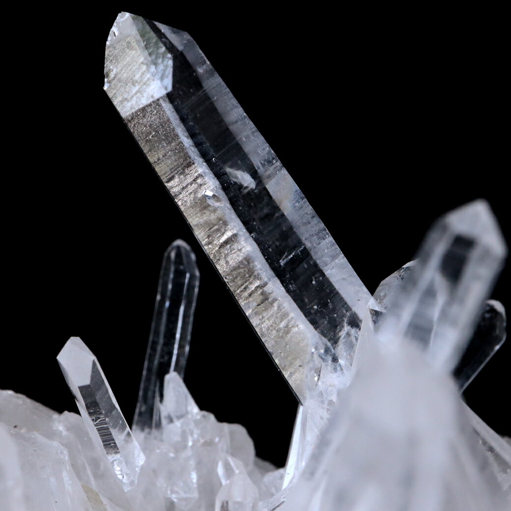 天然 水晶 クラスター 68g 四川省産 原石 天然石 1点物 パワーストーン クリスタル 浄化 空間 自然石 結晶 鉱物 ポイント ヒーリング crystal クリスマス