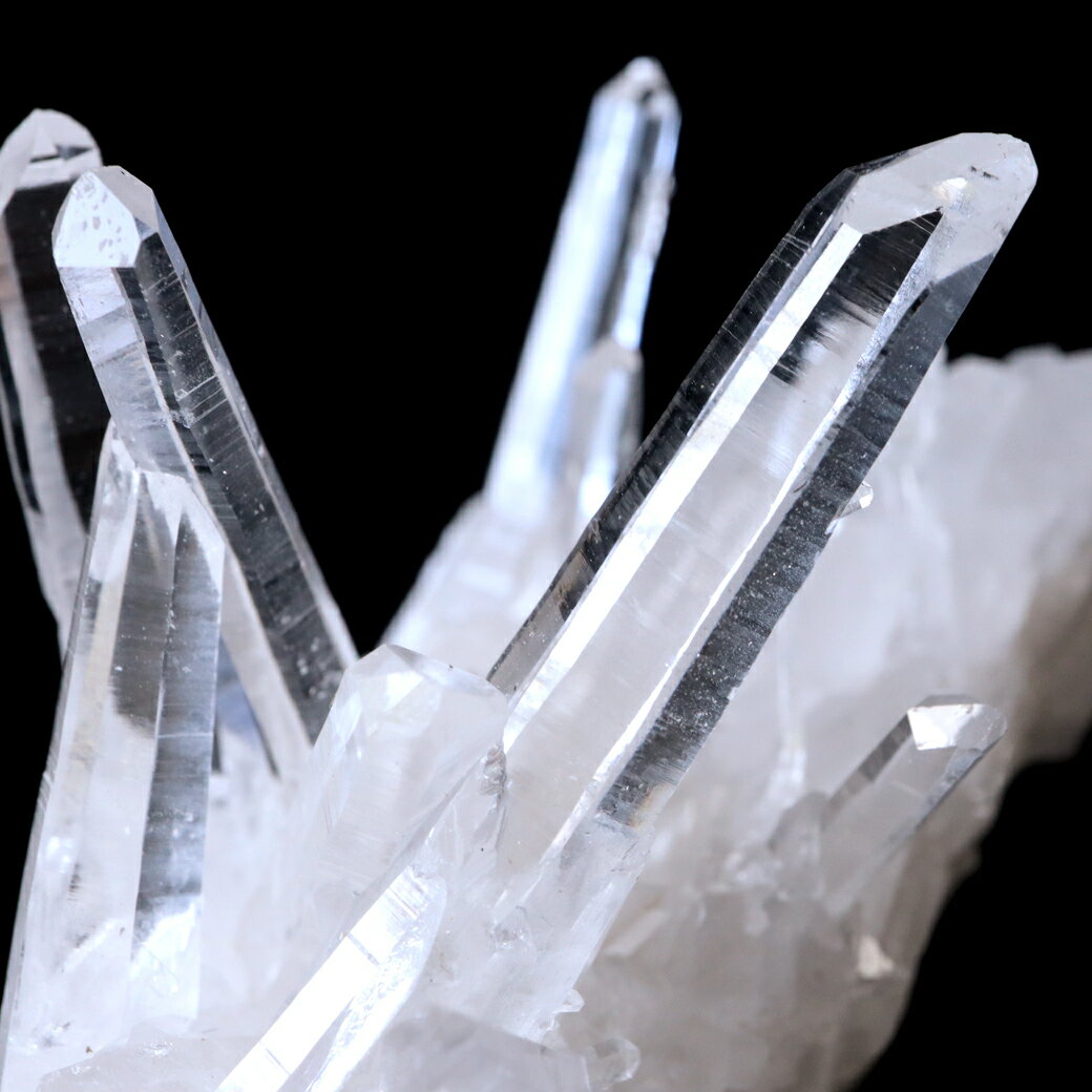 天然 水晶 クラスター 68g 四川省産 原石 天然石 1点物 パワーストーン クリスタル 浄化 空間 自然石 結晶 鉱物 ポイント ヒーリング crystal クリスマス