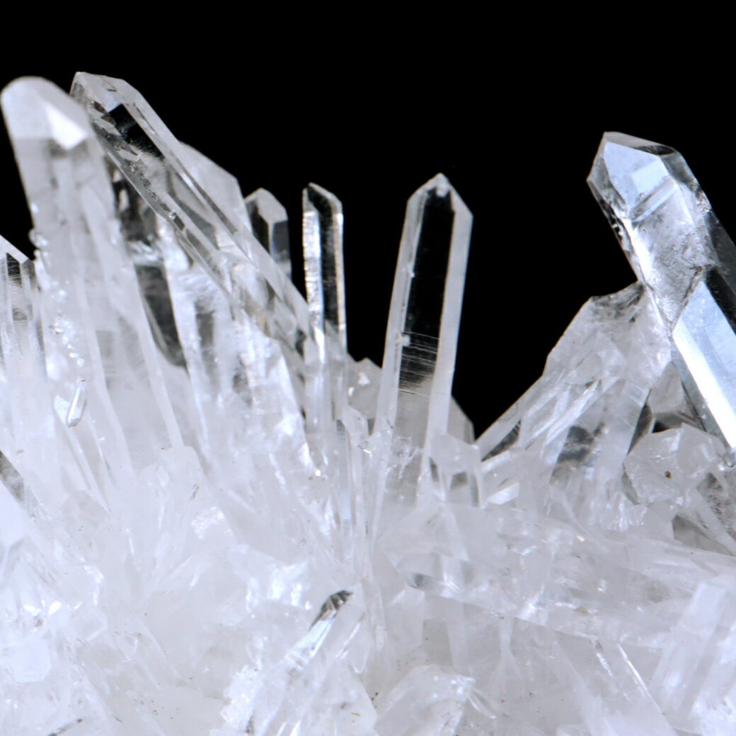 天然 水晶 クラスター 52g 四川省産 原石 天然石 1点物 パワーストーン クリスタル 浄化 空間 自然石 結晶 鉱物 ポイント ヒーリング crystal