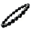 オニキス ブレスレット メンズ スターカット 10mm キラキラ ブラック 黒瑪瑙 おしゃれ 天然石 パワーストーン かっこいい 男性 母の日 贈り物 プレゼン...