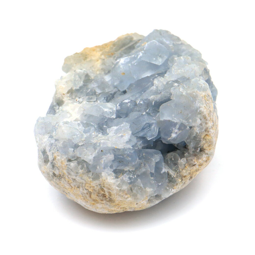 セレスタイト 原石 304g クラスター マダガスカル産 天青石 パワーストーン 天然石 1点もの 天の石 Celestite クリスマス