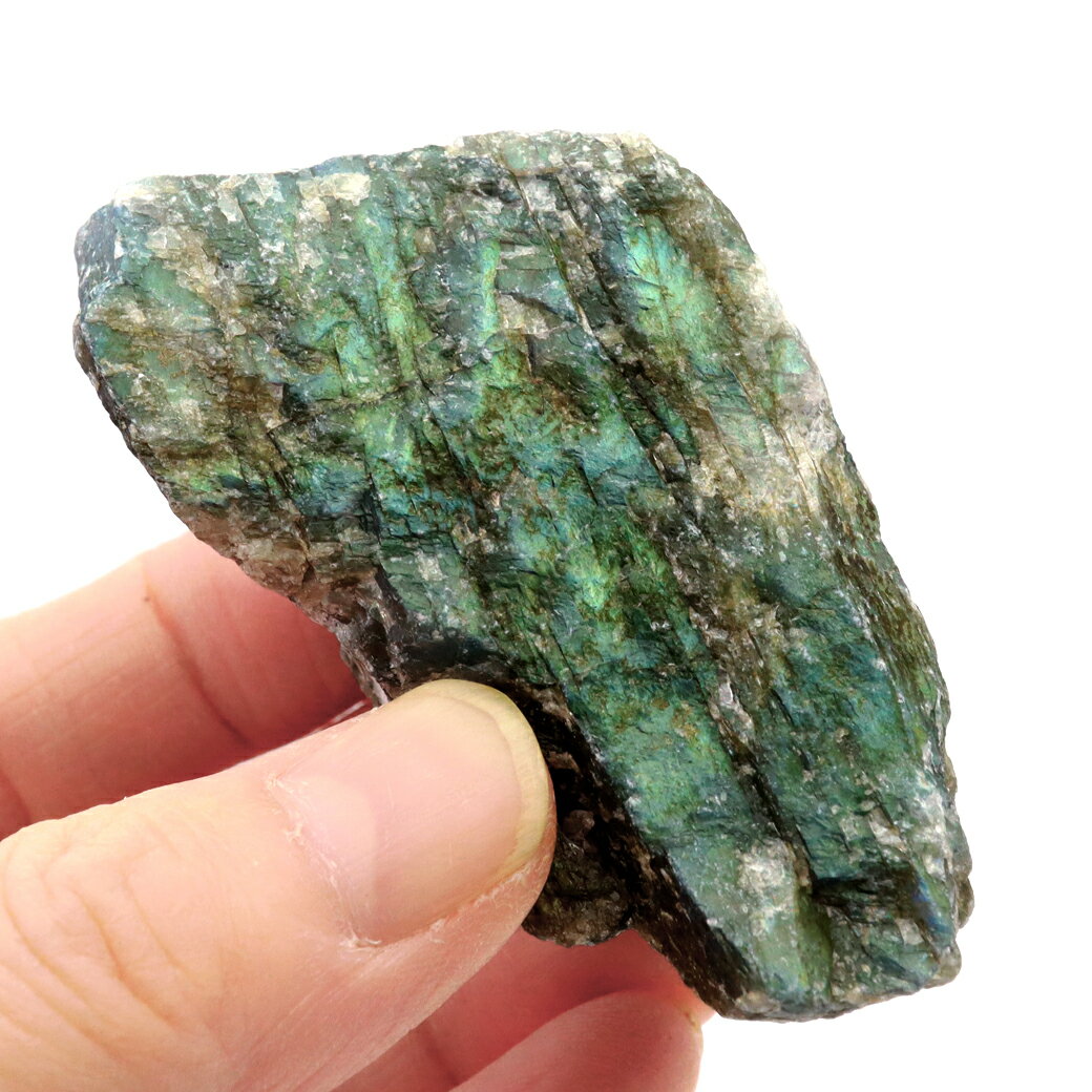 ラブラドライト ラフ原石 マダガスカル産 83g コレクション ラブラドル長石 曹灰長石 ラブラドレッセンス 天然石 1点物 パワーストーン 鉱物 結晶 浄化 クリスマス