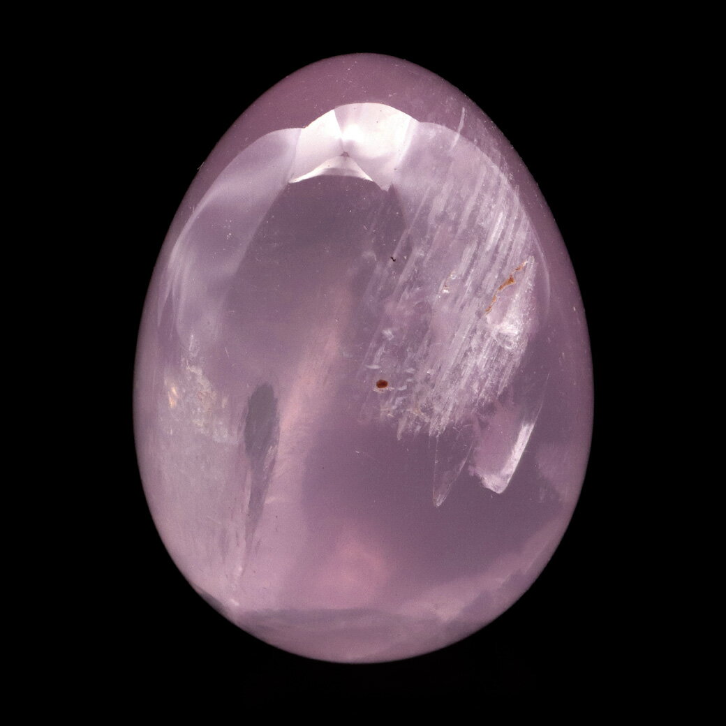 スターローズクォーツ AAA 192g 握り石 たまご型 お守り マダガスカル産 エッグ 卵型 天然石 1点物 紅水晶 パワーストーン クリスマス