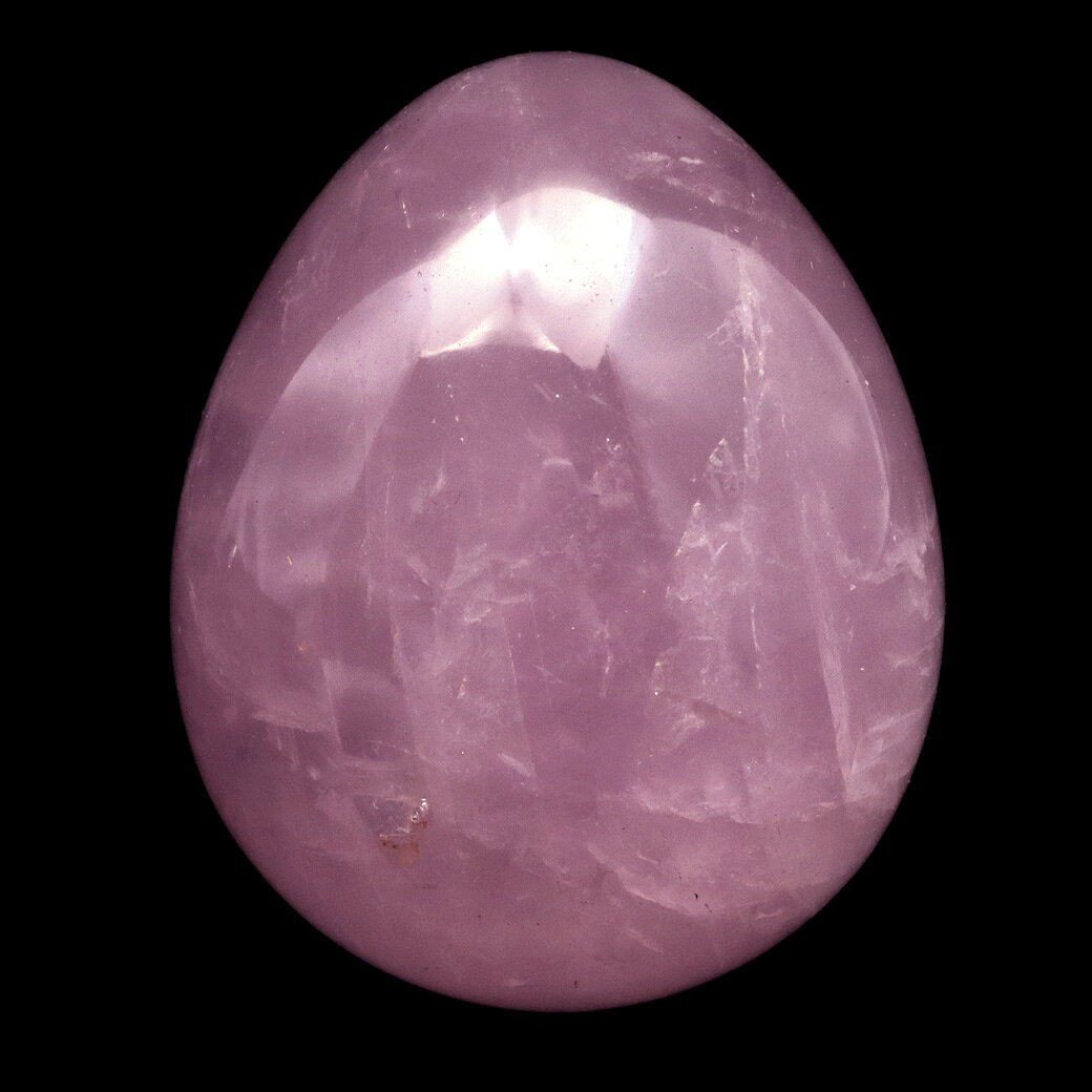 スターローズクォーツ AAA 197g 握り石 たまご型 お守り マダガスカル産 エッグ 卵型 天然石 1点物 紅水晶 パワーストーン クリスマス