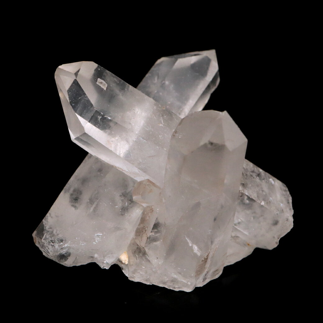 天然 水晶 クラスター ミニ 21g ブラジル ゼッカ産 透明感が美しい ゼッカ...