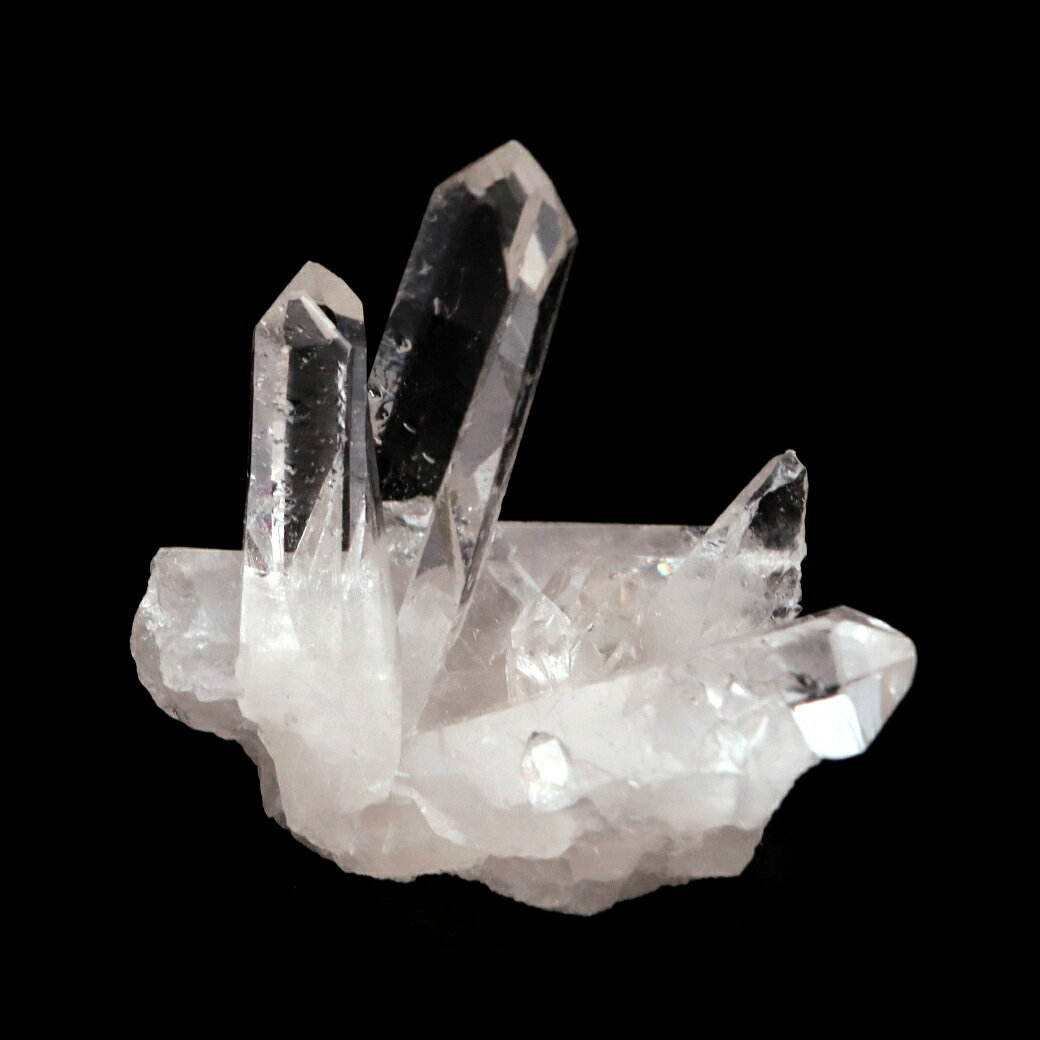 天然 水晶 クラスター ミニ 11g ブラジル ゼッカ産 透明感が美しい ゼッカ...