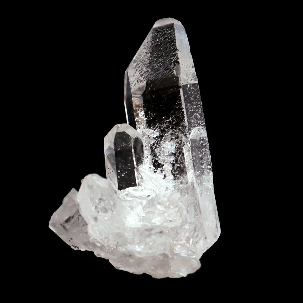 天然 水晶 クラスター ミニ 13g ブラジル ゼッカ産 透明感が美しい ゼッカ...