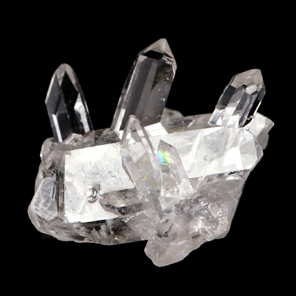 天然 水晶 クラスター ミニ 8g ブラジル ゼッカ産 透明感が美しい ゼッカ...