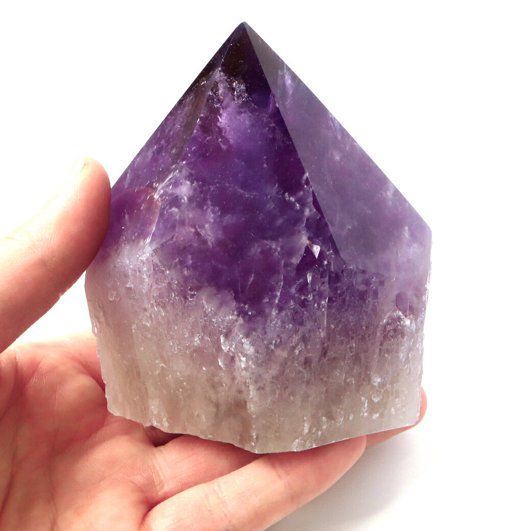 アメトリン ポイント 底切り 原石 1点もの 717g ボリビア サンタクルス アナヒ鉱山産 AAA 結晶 鉱石 紫水晶 置き物 浄化 2月 誕生石 天然石 母の日