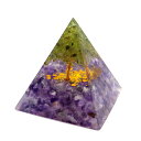 ISiCg s~bh  c[ VR  AWXg yhbg  5cm orgonite pyramid u p[Xg[  ̓ 蕨 Mtg v[g