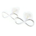 ピアス レディース シンプル おしゃれ シルバー925 シルバーピアス SV925 リボン 華奢 20代 30代 40代 送料無料 父の日 贈り物 ギフト プレ...