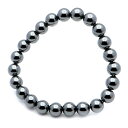 ヘマタイト ブレスレット 8mm 天然石 パワーストーン 赤鉄鉱 Hematite 磁気なし 送料無料 父の日 贈り物 ギフト プレゼント