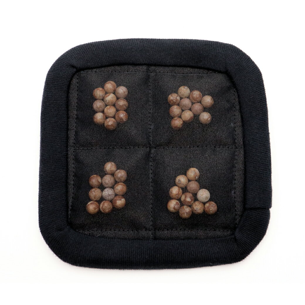 姫川薬石 6mm玉入り 枕パッド Sサイズ マット 腰など患部にも使用可能 健康グッズ 糸魚川産 MADE IN JA..