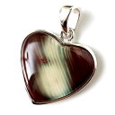 アンデシン ネックレス 天然石 ペンダント 希少 ハート型 Silver925 1点物 母の日 贈り物 ギフト プレゼント