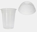 ドーム型 リッド(蓋) プラスチックカップ セット 420ml 1組