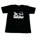 Broadway 映画Tシャツ コットンTシャツ ブラック メンズ ゴットファーザー the godfather イタリア マフィア アルパチーノ おしゃれ スケーター ストリート系 M/L/XL 大きいサイズ 半袖