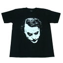 【送料無料】Broadway 映画Tシャツ コットンTシャツ ブラック メンズ ジョーカー JOKER ダークナイト ヒース レジャー バットマン おしゃれ スケーター ストリート系 M/L/XL 大きいサイズ 半袖