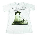 【送料無料】MAO MAO コットンTシャツ プリントTシャツ ホワイト メンズ DJ赤ちゃん おもしろ ヘッドホン レコード 音楽 ミュージック ベイビー LIFE クラブ 練習 可愛い デザイン おしゃれ ストリート系 クール 半袖 M/L/XLサイズ