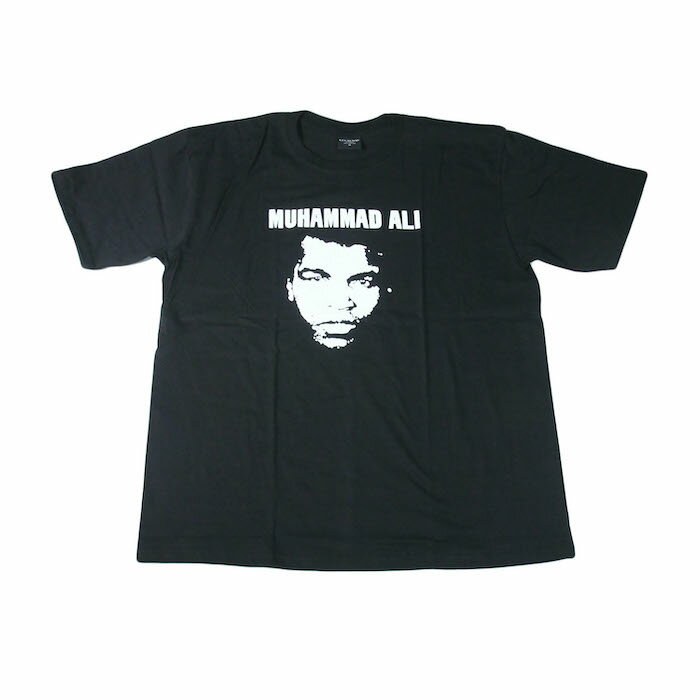 Broadway モハメドアリ ALI 映画Tシャツ コットンTシャツ ブラック メンズ ヘビー級 世界チャンピオン ボクシング 偉大 伝説 ザ・グレーテスト アメリカ かけがえのない日々 ウィルスミス おしゃれ スケーター ストリート系 M/L/XL 大きいサイズ 半袖