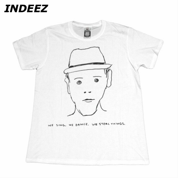 【送料無料】ジェイソン・ムラーズ コットンTシャツ ホワイト 半袖 メンズ Jason Mraz 音楽 ミュージシャンシン ガーソングライター アコースティック・ギター アメリカ おもしろプリント おし…