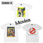 【送料無料】ギズモ ゴーストバスターズ グーニーズ 映画Tシャツ プリントTシャツ ホワイト メンズ 半袖 ホラー 冒険 グレムリン 幽霊退治 おもしろデザイン ジョーク おしゃれ スケーター ストリート系 M/L/XLサイズ 春夏 夏物 レディース ユニセックス 男性