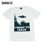 【送料無料】UFO おもしろプリントTシャツ ホワイト メンズ 半袖 未確認飛行物体 宇宙人 映画 遭遇 連れ去りクラブ 写真 アメリカ おしゃれ コレクター ストリート系 M/L/XLサイズ 春夏 夏物 メンズファッション レディース ユニセックス 男性