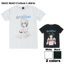 【送料無料】セクシーガール コットンTシャツ ホワイト ブラック メンズ エロ カワイイ アニメ 萌え おしゃれ ストリート系 クール 半袖 M/L/XL 大きいサイズ 男女兼用 ユニセックス