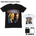 【送料無料】チャッキー ホラー映画Tシャツ チャイルドプレイ コットンTシャツ ホワイト ブラック メンズ 男女兼用 ティファニー プレゼント おしゃれ ストリート系 クール 半袖 M/L/XL 大きいサイズ