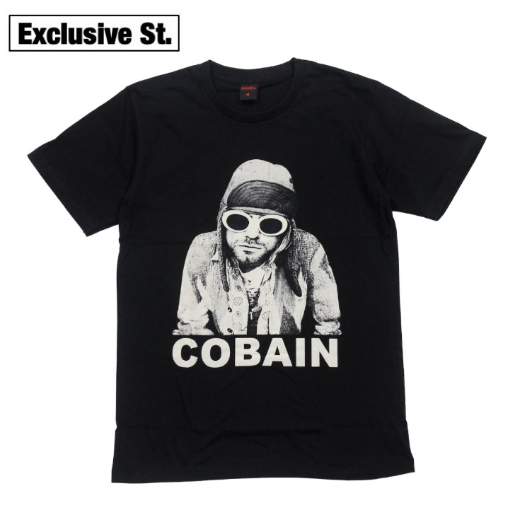 乐天商城 - 【送料無料】 ニルヴァーナ ロックTシャツ カート・コバーン バンド グランジ コットンTシャツ おしゃれ かっこいい プリントTシャツ ブラック メンズ 半袖 ストリート系 M/L/XLサイズ 春夏 夏物 メンズファッション レディース ユニセックス 男性
