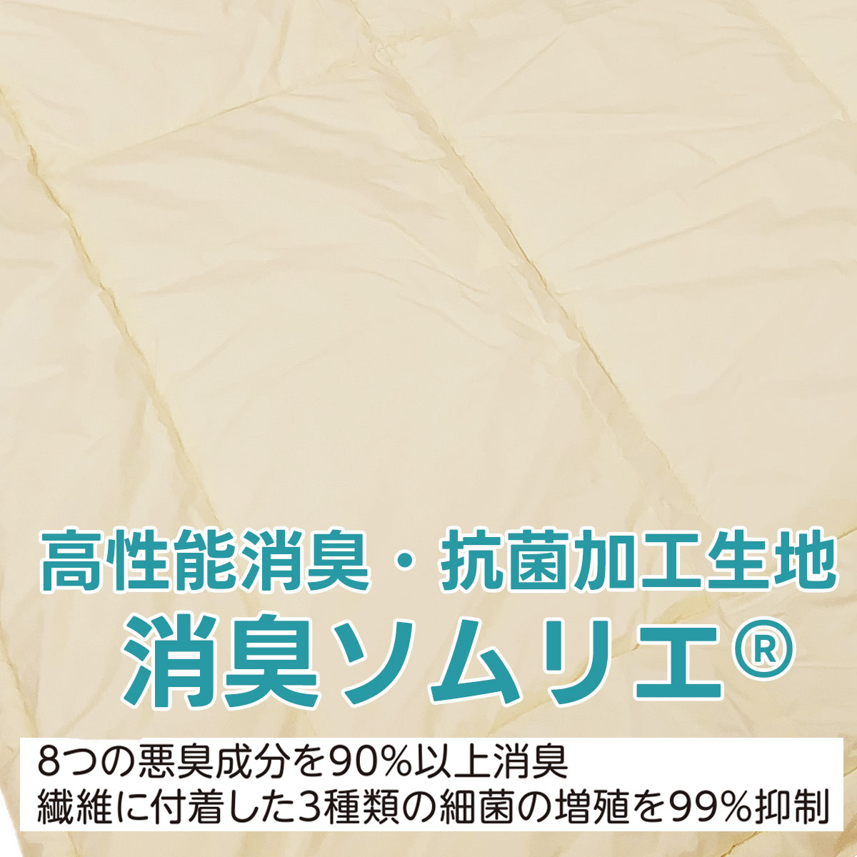 【プレゼントキャンペーン開催中】消臭 敷布団 敷きふとん ベッドパット 洗える 敷き布団 消臭ソムリエ ダクロン 衛生 きれい アレルゲン ウォッシャブル シングル シングルロング ダブル ダブルロング 睡眠 寝具指導士 日本製 3