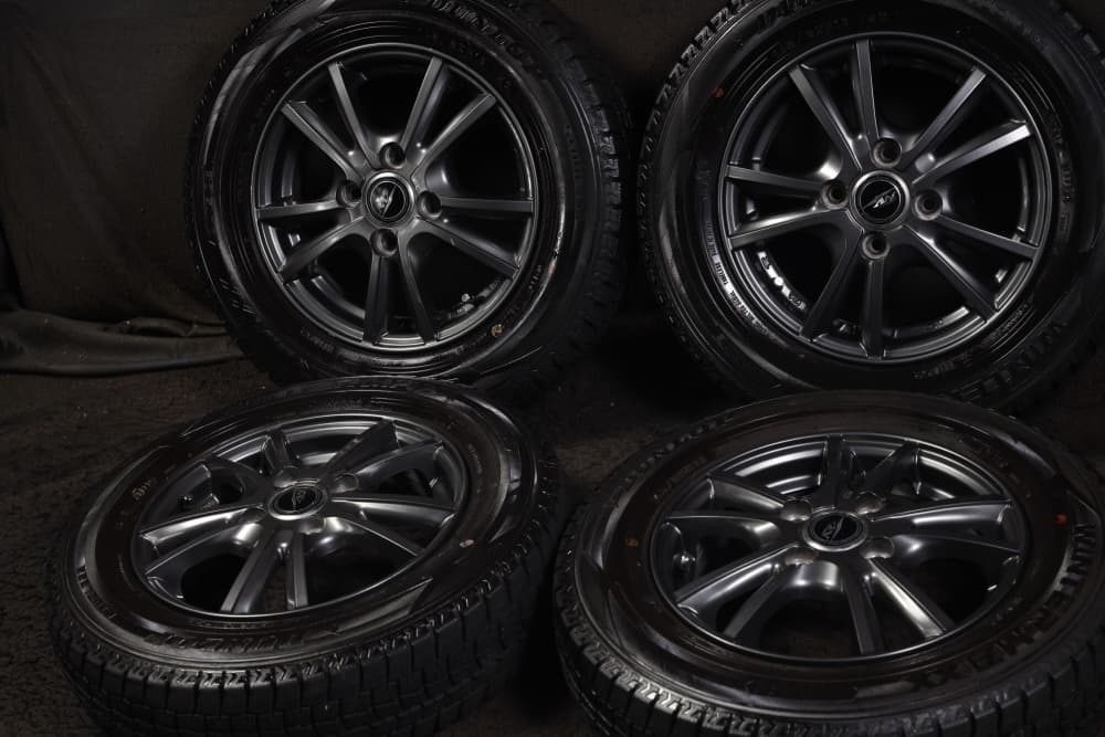 楽天市場】145／80r13 スタッドレス アルミホイールセット4本（車用品