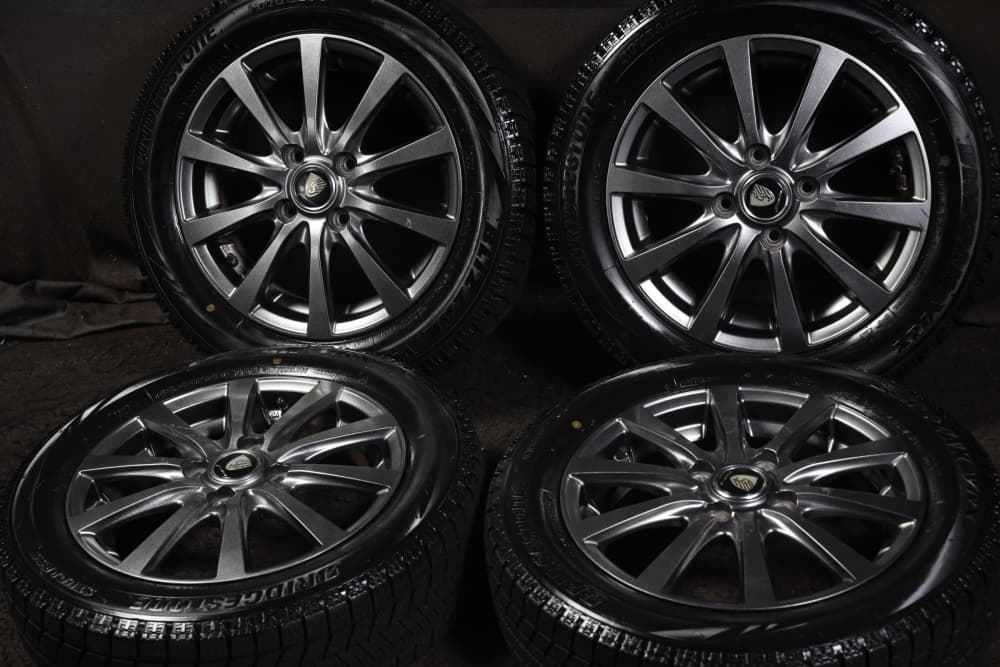 楽天市場】155/65r14 スタッドレス ホイールセット vrx2の通販