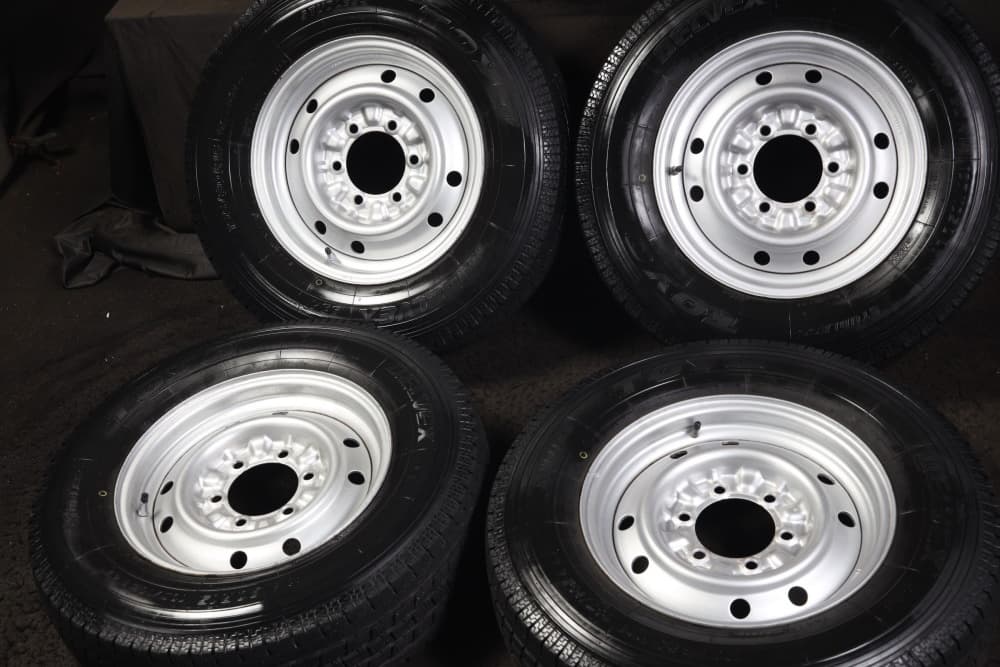 楽天市場】ハイエース 中古（ホイール穴数6）（タイヤ・ホイールセット