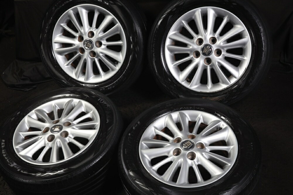 【中古】★バリ山 215/60R16 トヨタ クラウン純正アルミ 国産YOKOHAMA BluEarth-GT 2019年製 ラジアル 4本セット 7J/+50