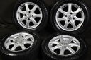 【中古】★バリ山 155/65R13 国産GOODYEAR2023年製スタッドレス 4本SET オプティネイキッドミラムーヴモコルークスAZワゴンREKワゴンMRワゴンアルト