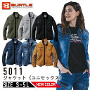 【定番】バートル 5011 デニム ジャケット ストレッチ ユニセックス メンズ レディース コーデュラ 春夏 作業着 作業服 ワークウェア BURTLE