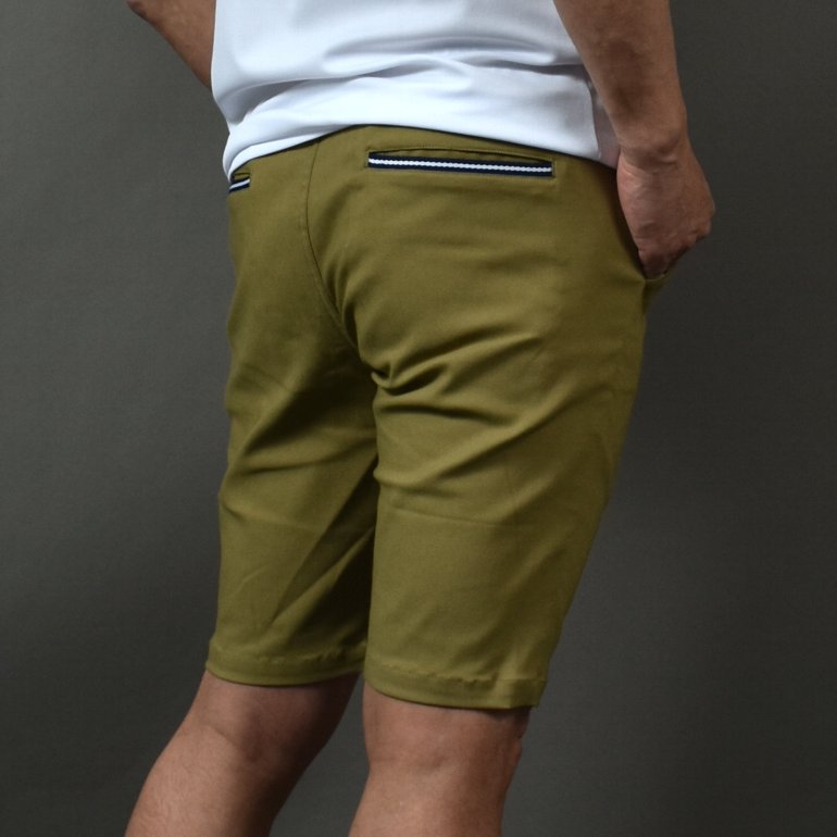 送料無料【パシャ売りサンプル在庫処分】難ありアウトレット/接触冷感スーパーストレッチゴルフショートパンツ/ダークベージュ/XXXLサイズ(S-S886222)メンズ 在庫処分 サンプル 返品不可 サンタリート CG-NF151