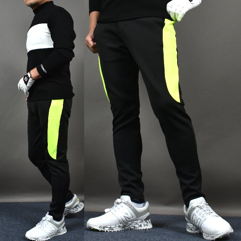 ---- ギフト用の包袋をご一緒にいかがでしょうか ----素材 ポリエステル95％ ポリウレタン5％ サイズ腰骨周りヒップ股上股下渡り裾幅 M 70～90 104 26 69 30 15.5 ※商品ページの説明画像を使用しておりますが、 　カラーはブラックのみのお取り扱いとなります。 ※撮影サンプル品のためアウトレットでの出品になります。 こちらの商品は特別ご奉仕品となりますので返品交換不可です。通常商品との同時注文は発送まで1週間程度お時間がかかる場合がございます。【お急ぎの場合は単品でのご注文をお願いします】予めご了承ください。