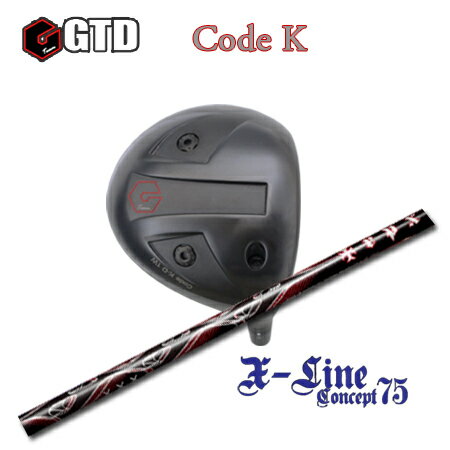 乐天商城 - GTD Code K Driver + X-line Concept 75【カスタムオーダー】