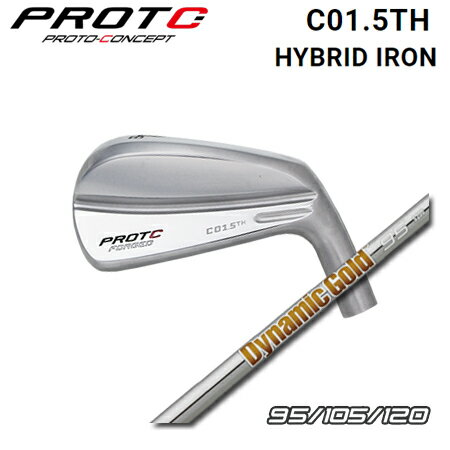 乐天商城 - PROTOCONCEPT(プロトコンセプト) C01.5TH Forged Hybrid Iron アイアン型ハイブリッド + DynamicGold 95/105/120【カスタムオーダー】