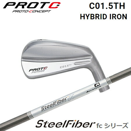 乐天商城 - PROTOCONCEPT(プロトコンセプト) C01.5TH FORGED HYBRID IRON + SteelFiber fc cw【カスタムオーダー】